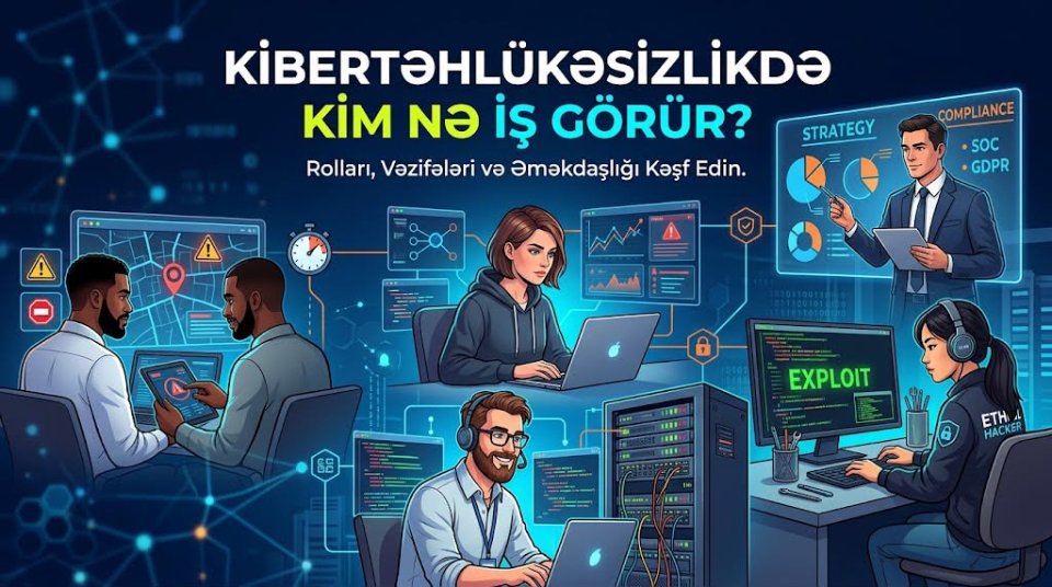 Kibertəhlükəsizlikdə kim nə iş görür?