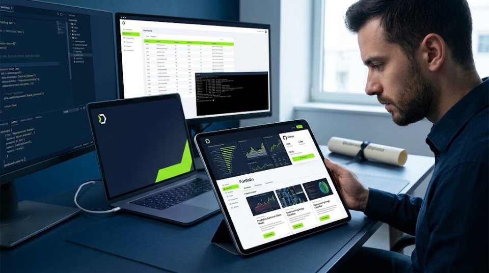 Sizi diplom yox, Portfolio işə götürür